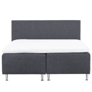 Mesa – Double Bed – Gris foncé, Champagne – 200 x 66 x 180 cm