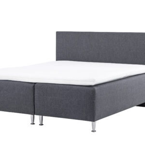 Mesa – Double Bed – Gris foncé, Champagne – 200 x 66 x 180 cm