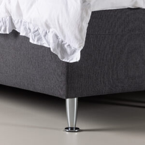 Mesa – Double Bed – Gris foncé, Champagne – 200 x 66 x 180 cm
