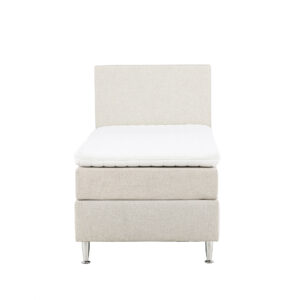 Toledo – Single Bed – Beige, Champagne – 200 x 66 x 90 cm