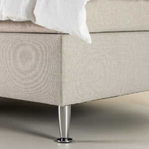 Toledo – Single Bed – Beige, Champagne – 200 x 66 x 90 cm