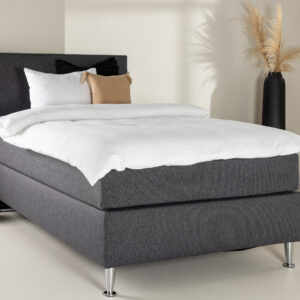 Toledo – Single Bed – Gris foncé, Champagne – 200 x 66 x 120 cm