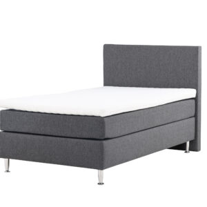 Toledo – Single Bed – Gris foncé, Champagne – 200 x 66 x 120 cm