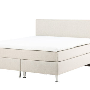 Toledo – Double Bed – Beige, Champagne – 200 x 66 x 180 cm