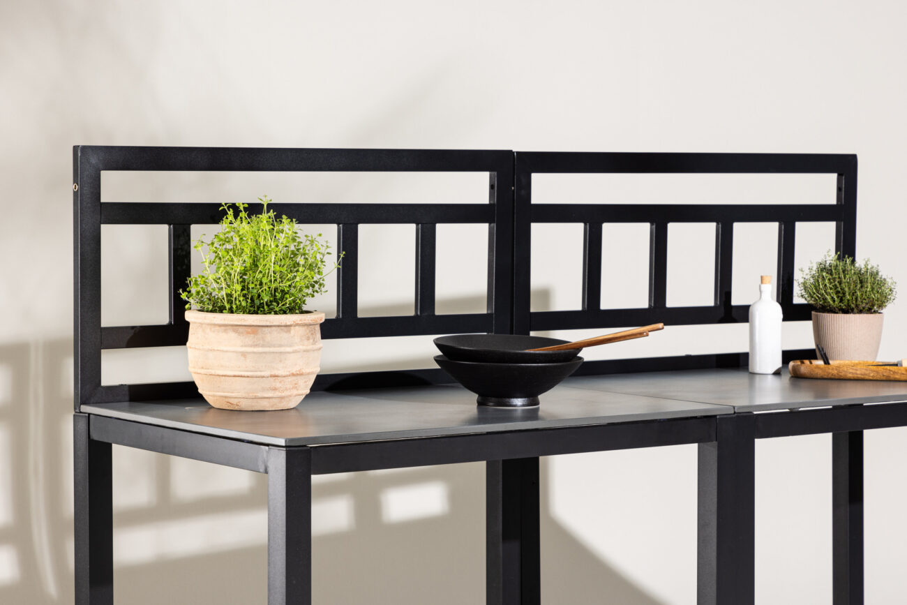 Alicante – Sectionals – Noir, Gris – 128 x 90 x 60 cm