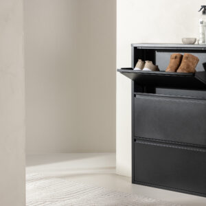 Bonito – Shoe Rack – Noir – 15 x 103 x 65 cm