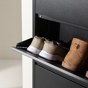 Ushuaia – Shoe Rack – Noir – 15 x 136 x 65 cm