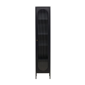 Cali – Meuble de rangement – Noir – 35 x 180 x 37 cm
