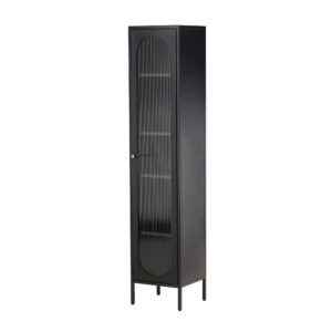 Cali – Meuble de rangement – Noir – 35 x 180 x 37 cm