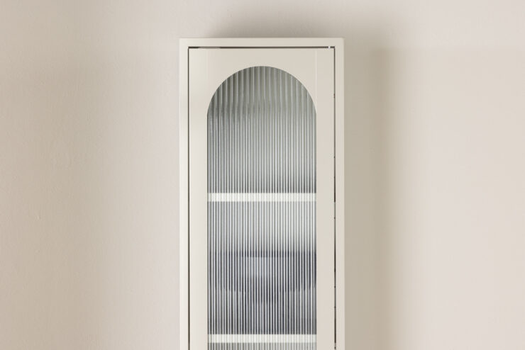 Cali – Meuble de rangement – Beige – 35 x 180 x 37 cm