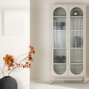 Lima – Meuble de rangement – Beige – 35 x 180 x 80 cm