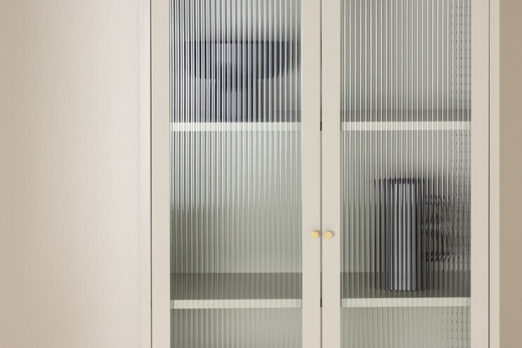 Lima – Meuble de rangement – Beige – 35 x 180 x 80 cm
