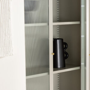 Lima – Meuble de rangement – Beige – 35 x 180 x 80 cm