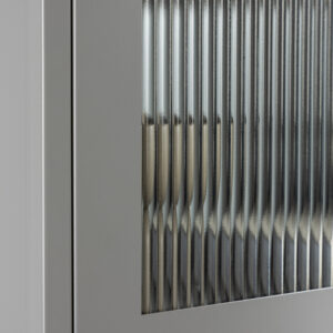 La Paz – Meuble de rangement – Gris clair – 35 x 160 x 70 cm