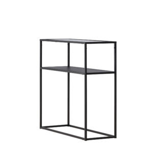 Bogóta – Table d&rsquo;appoint – Noir – 30 x 80 cm
