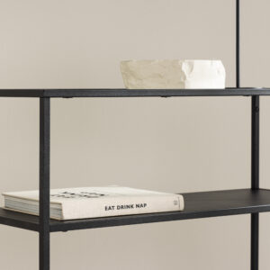 Bogóta – Table d&rsquo;appoint – Noir – 30 x 80 cm