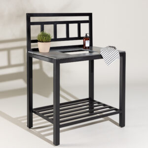 Alicante – Sectionals – Noir, Gris – 128 x 90 x 60 cm