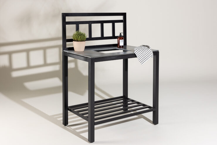 Alicante – Sectionals – Noir, Gris – 128 x 90 x 60 cm