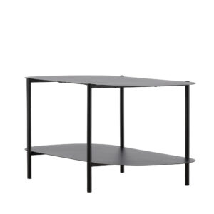 Recife – Table basse – Noir – 50 x 100 cm