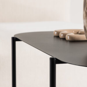 Recife – Table basse – Noir – 50 x 100 cm