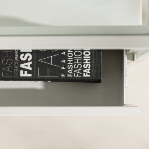 Fortaleza – Table d&rsquo;appoint – Blanc – 40 x 40 cm