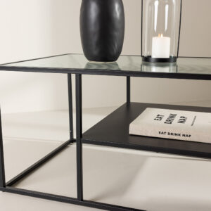 Campinas – Table basse – Noir – 60 x 90 cm