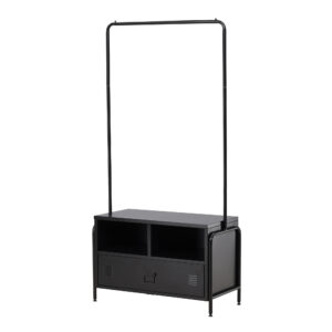 Quito – Porte-manteau – Noir – 40 x 175 x 100 cm