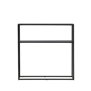 Georgetown – Table d&rsquo;appoint – Noir – 30 x 80 cm