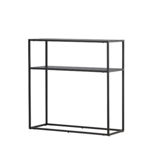 Georgetown – Table d&rsquo;appoint – Noir – 30 x 80 cm