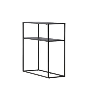 Georgetown – Table d&rsquo;appoint – Noir – 30 x 80 cm