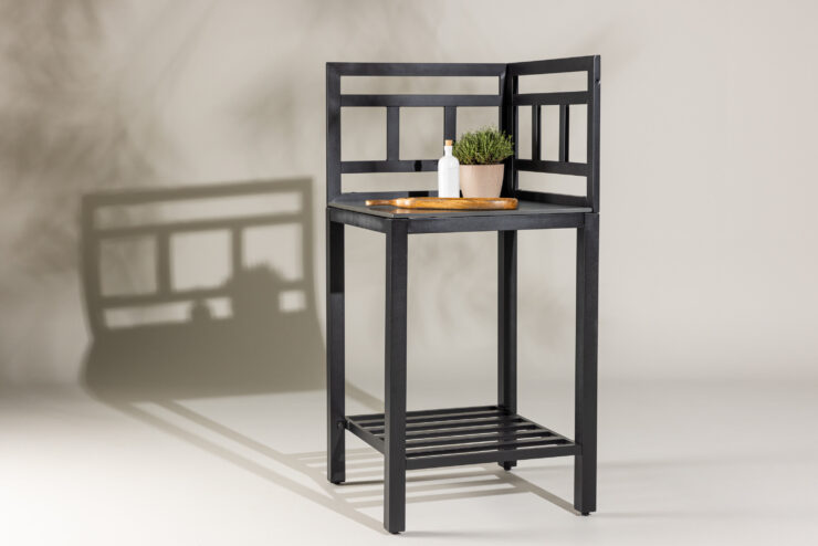 Alicante – Sectionals – Noir, Gris – 128 x 60 x 60 cm