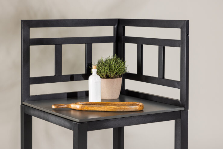Alicante – Sectionals – Noir, Gris – 128 x 60 x 60 cm