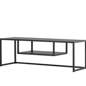 Riverside – Meuble TV – Noir – 40 x 40 x 120 cm