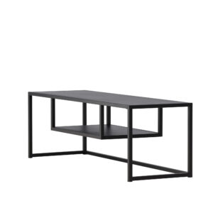 Riverside – Meuble TV – Noir – 40 x 40 x 120 cm