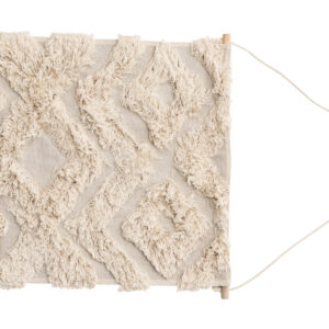 Hilda – Décoration murale – Blanc cassé – 80 x 50 cm