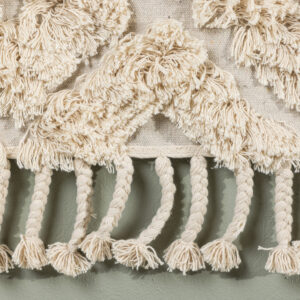 Hilda – Décoration murale – Blanc cassé – 80 x 50 cm