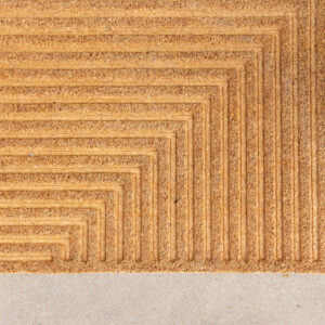 Jon – Paillasson – Noir, Naturel – 75 x 45 cm