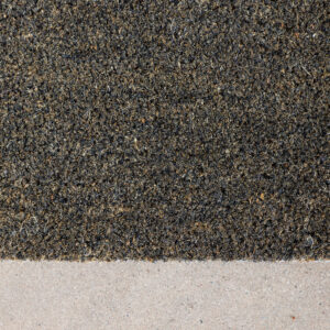 Lionel – Paillasson – Noir, Naturel – 75 x 45 cm
