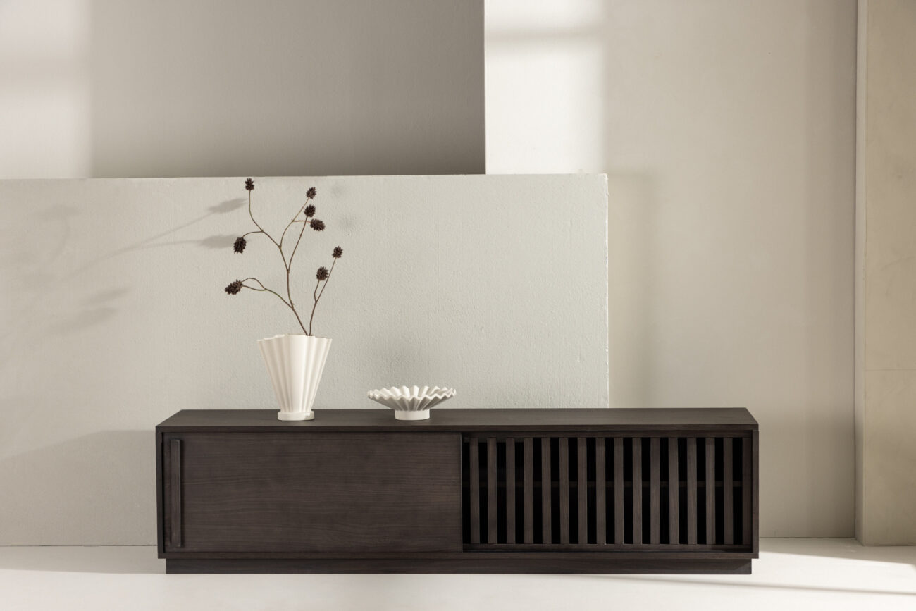 Lugo – Meuble TV – Moka – 40 x 45 x 180 cm