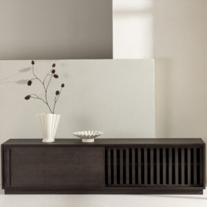 Lugo – Meuble TV – Moka – 40 x 45 x 180 cm