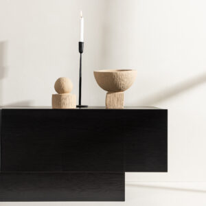 Cuenca – Meuble TV – Noir – 47 x 45 x 160 cm