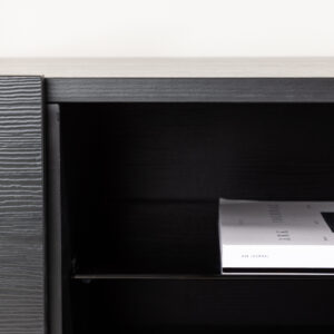 Cuenca – Meuble TV – Noir – 47 x 45 x 160 cm