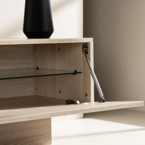 Cuenca – Meuble TV – Blanchi – 47 x 45 x 160 cm