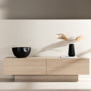 Cuenca – Meuble TV – Blanchi – 47 x 45 x 160 cm