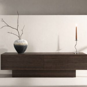 Cuenca – Meuble de rangement – Moka – 160 x 47 x 45 cm