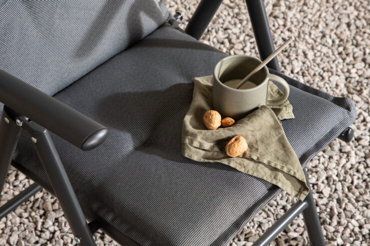 Cushion – Cushion 5-pos – Gris – 116 x 46 cm