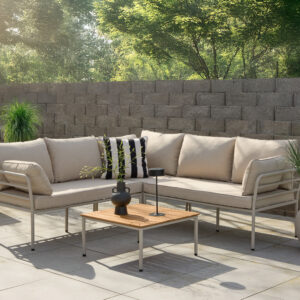 Penh – Salon lounge – Beige – 195 x 195 x 58,5 cm