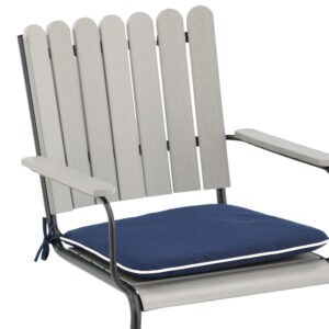 Holmsund – Coussin de chaise – Bleu – 46 x 39 cm