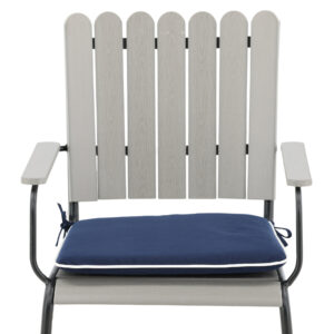Holmsund – Coussin de chaise – Bleu – 46 x 39 cm