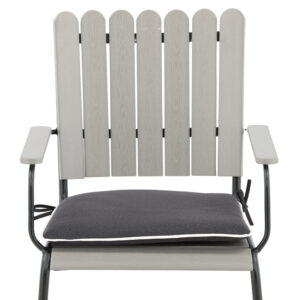 Holmsund – Coussin de chaise – Gris foncé – 46 x 39 cm